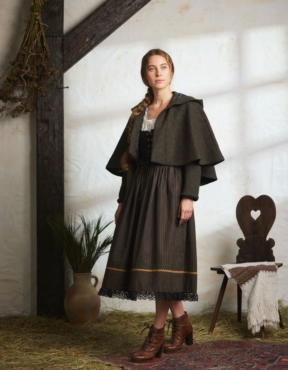 Aneta Moss Cape | Aneta Cape for Women