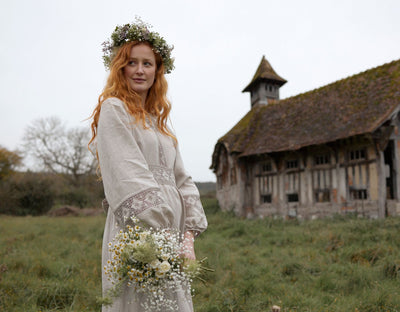 Rooted in the Land: The Quiet Strength of Normandy Linen in the "Misha" & "Svetlana" Dresses