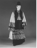 “István” embroidered Matyó inspired culotte