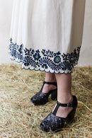“István” embroidered Matyó inspired culotte