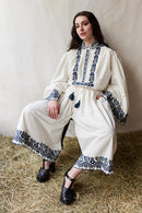 “István” embroidered Matyó inspired culotte