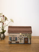 DIY Kit "Chata House" - cross stitch trinket box