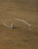 'Nightowl' Sterling silver pendant necklace with an Owl pendant