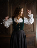 Dirndl (Mieder) autrichien "Constanze" vert Tyrol