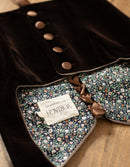 "Constanze" austrian dirndl (Mieder) dark oak
