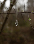 Collier 'Glacier Cristal' en cristal de roche taillé et argent 925