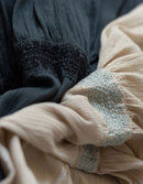 Robe longue 'Kaarina' couleur céramique