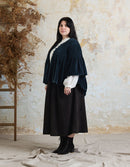 "Minna" velvet jacket forest green