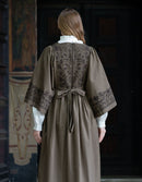 Robe brodée  'Mivilud' sarrasin