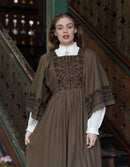 Robe brodée  'Mivilud' sarrasin