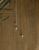 Collier pendentif 'Northern Star' en argent 925