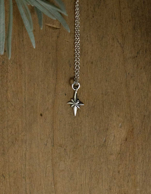Collier pendentif 'Northern Star' en argent 925