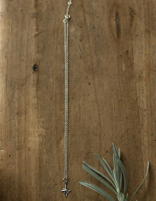 Collier pendentif 'Northern Star' en argent 925