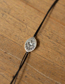 Bracelet 'Zina' moineau folk en argent massif
