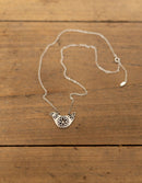 'Svyra' Lituanian bird pendant with chain sterling silver