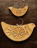 'Svyra' Lituanian bird pendant with chain sterling silver