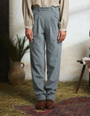 "Yana" corduroy pants lagoon