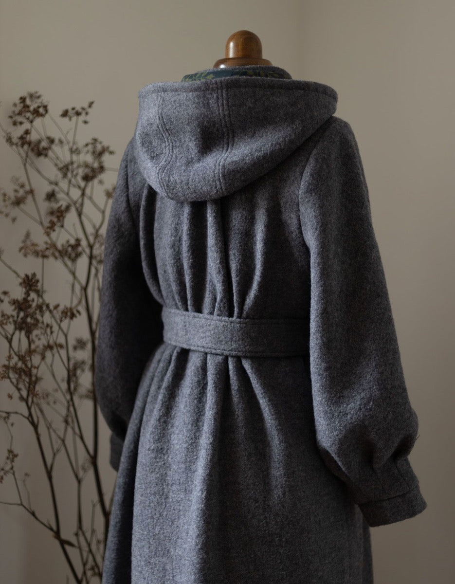 Aneta Grey Coat | Luxury Grey Coat | Aneta Coat for Women