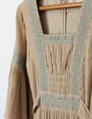 "Kalina" maxi dress ceramic