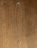 'Zina' folk sparrow necklace in sterling silver