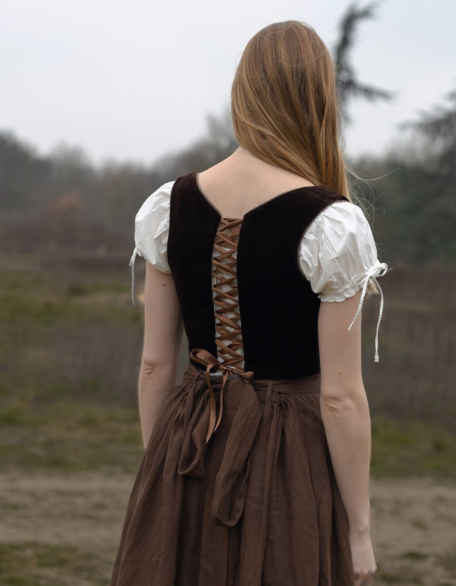 Dirndl autrichien 'Constanze' chne fonc oak / XS Dirndl autrichien 'Constanze' chne fonc oak / XS